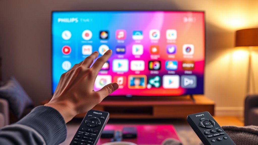 install apps philips tv