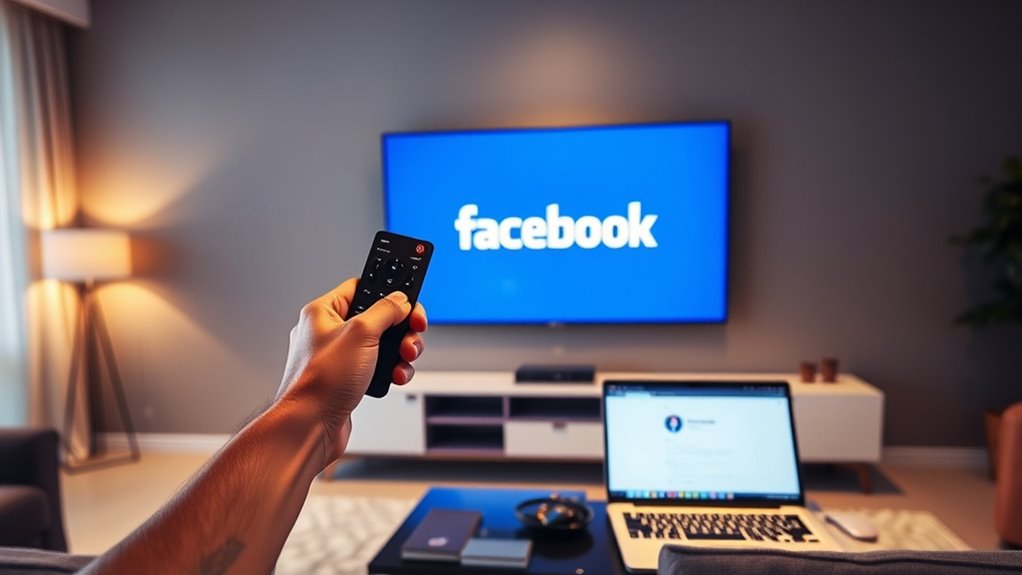 install facebook on smart tv
