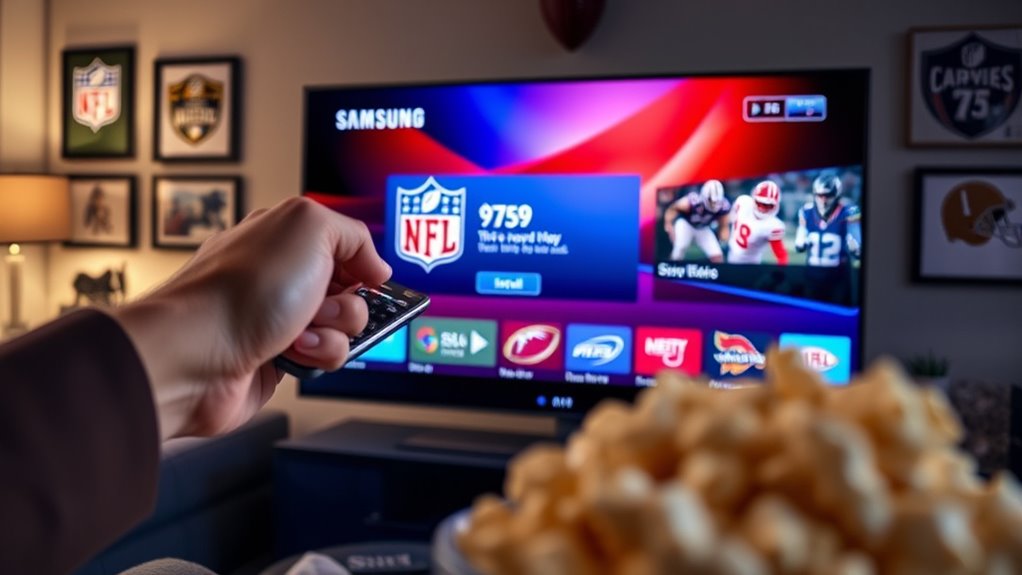 install nfl app samsung