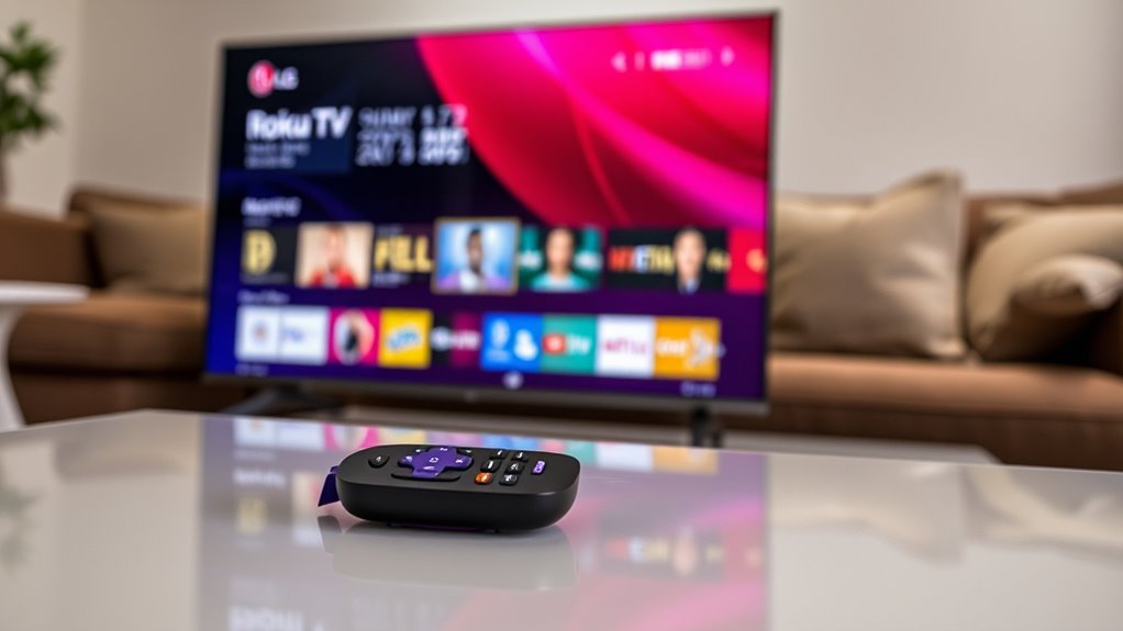 install roku on lg
