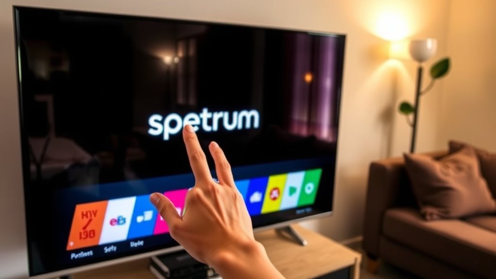 install spectrum app lg