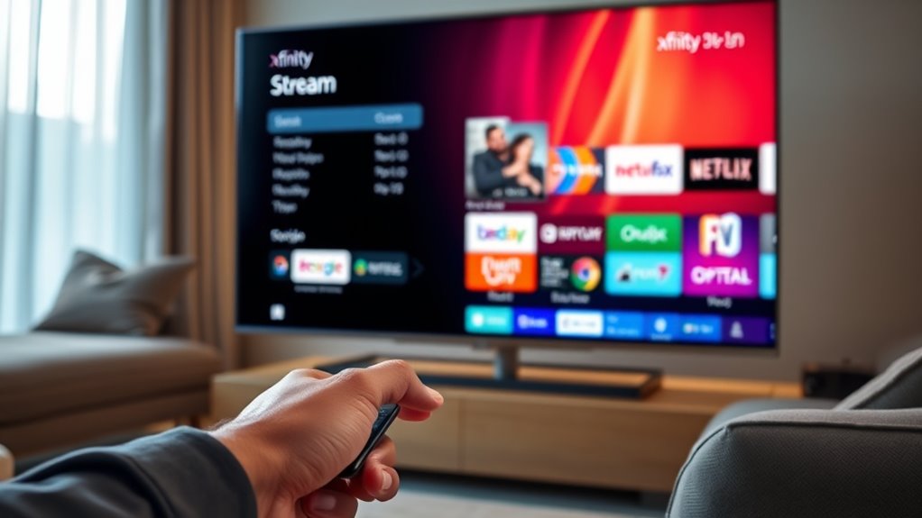 install xfinity stream vizio