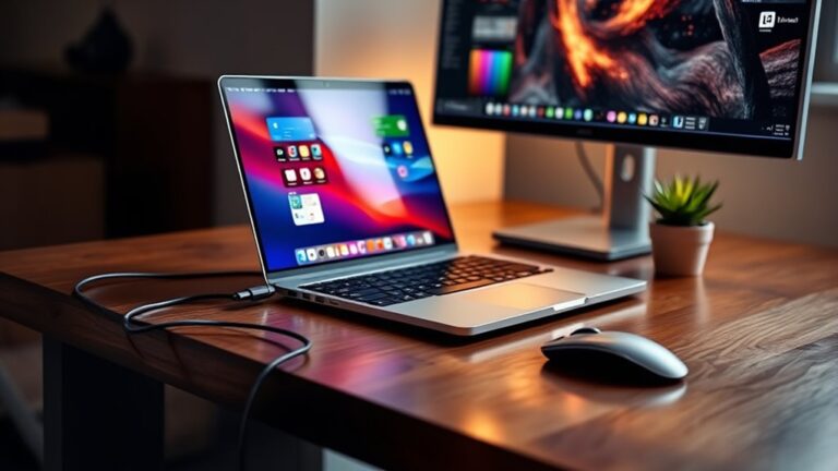 laptop as desktop display