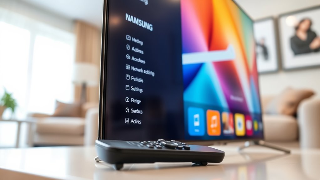 locate mac address tv