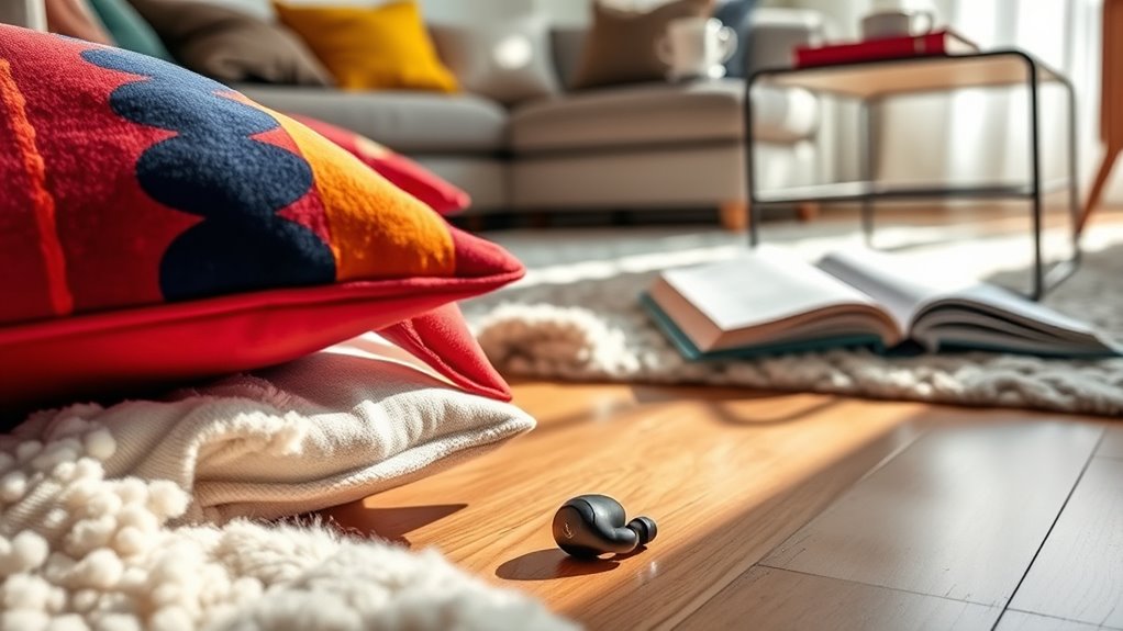 locating disconnected earbuds easily