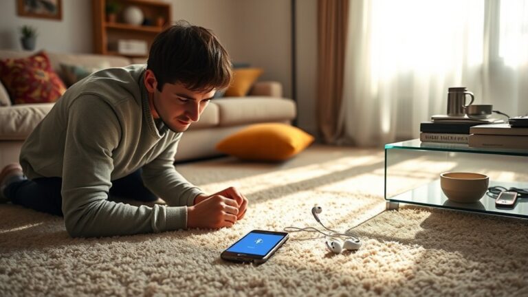 locating powered off earbuds