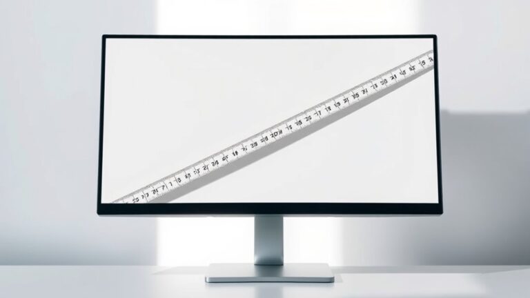 measuring pc monitor dimensions