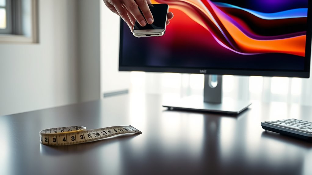 measuring screen dimensions accurately