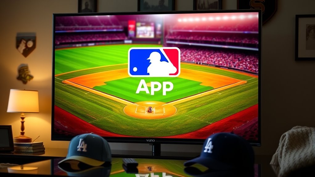 mlb app availability vizio