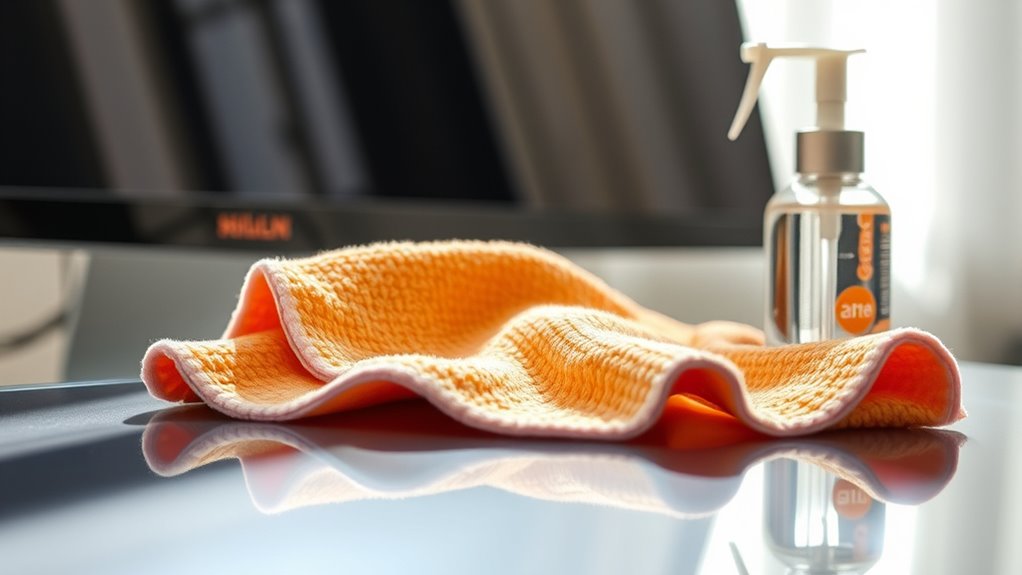 monitor cleaning instructions guide