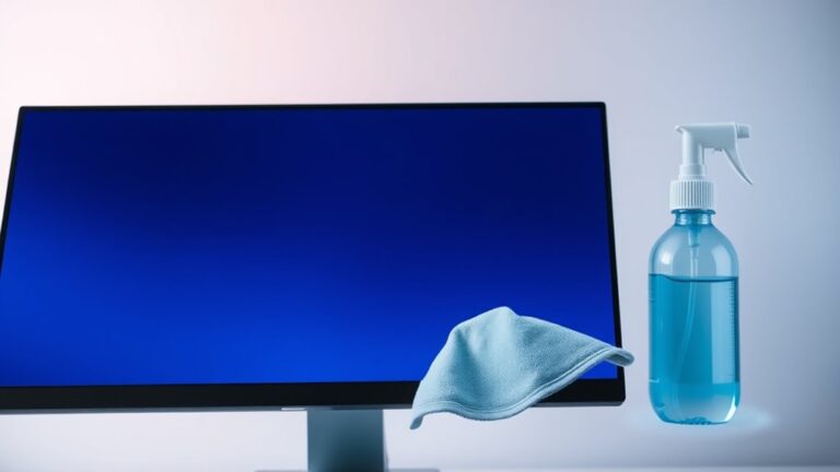 monitor cleaning instructions guide