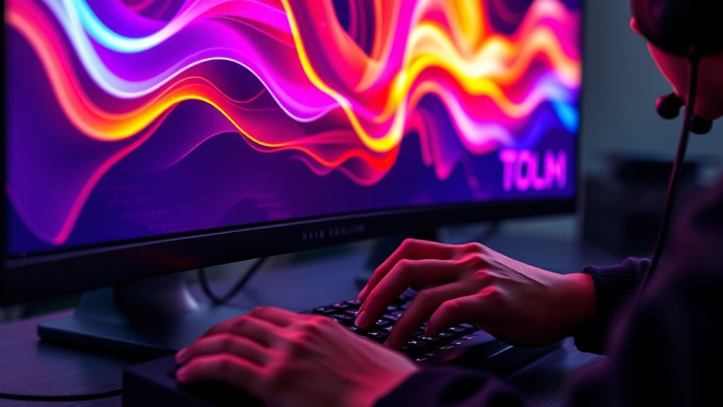 monitor display frequency measurement