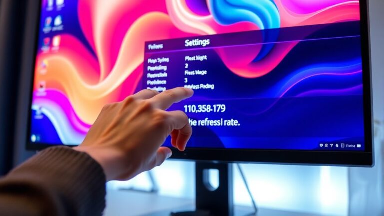 monitor refresh rate check