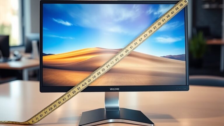 monitor size measurement methods