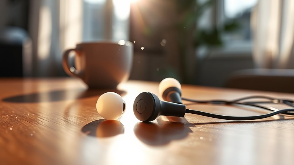 muffled sound in earbuds