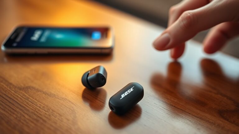 pair bose quietcomfort earbuds