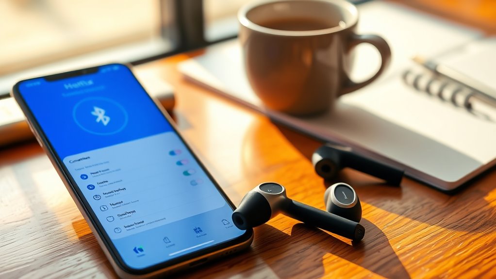 pair helix earbuds easily