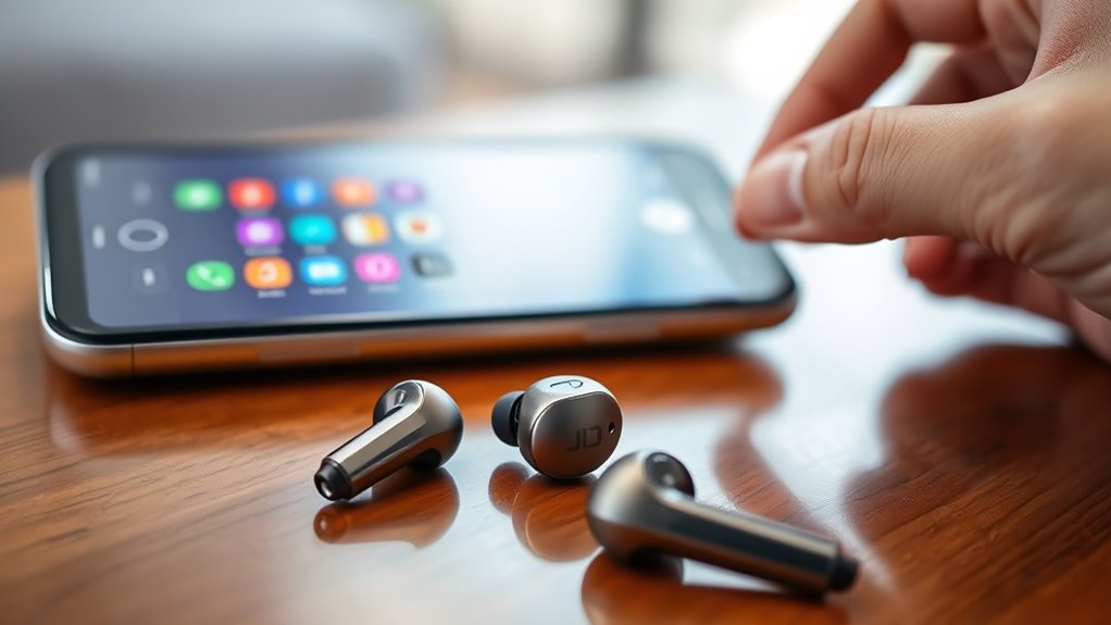 pair jlab earbuds android