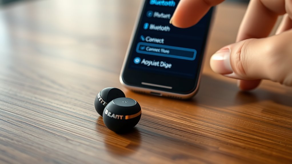 pairing bmani earbuds instructions