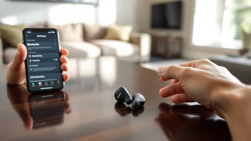 pairing bose qc earbuds