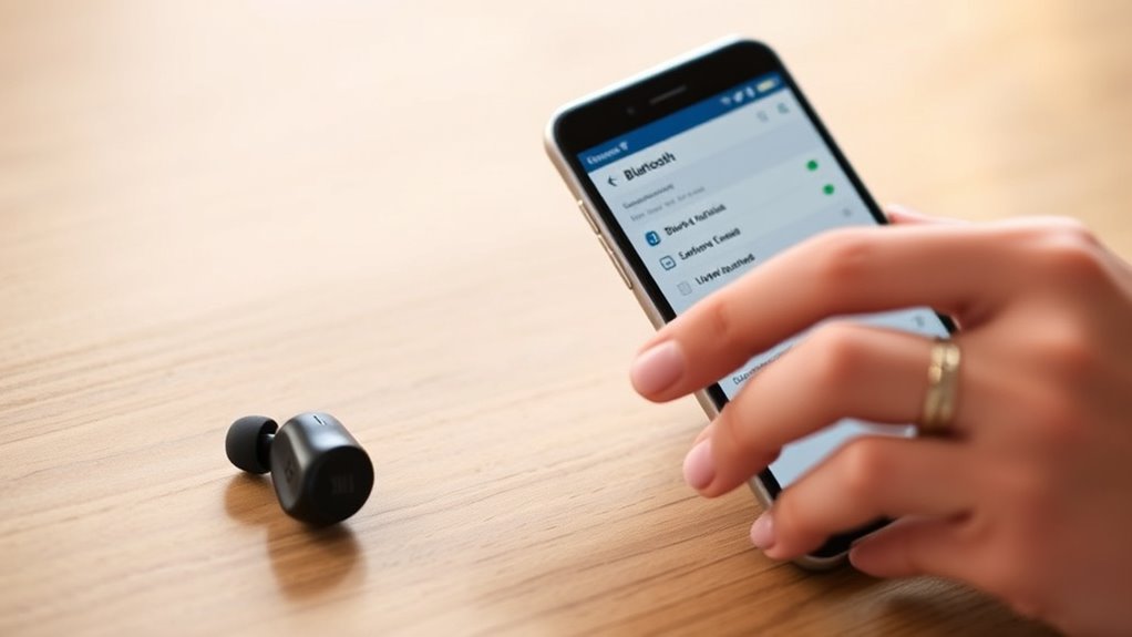 pairing jbl bluetooth earbuds