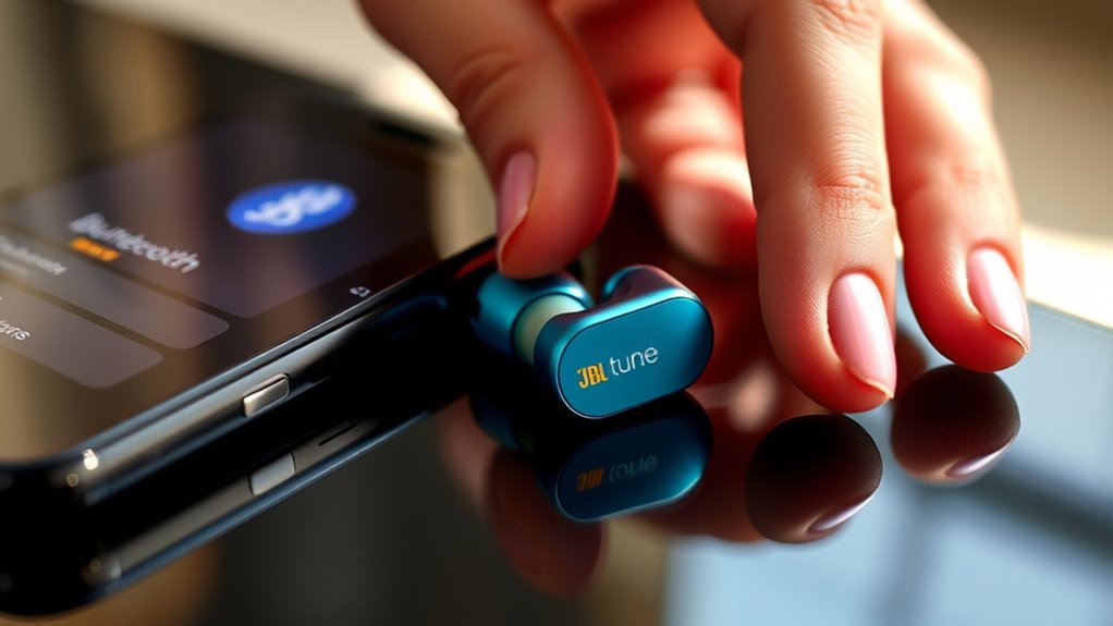 pairing jbl tune earbuds