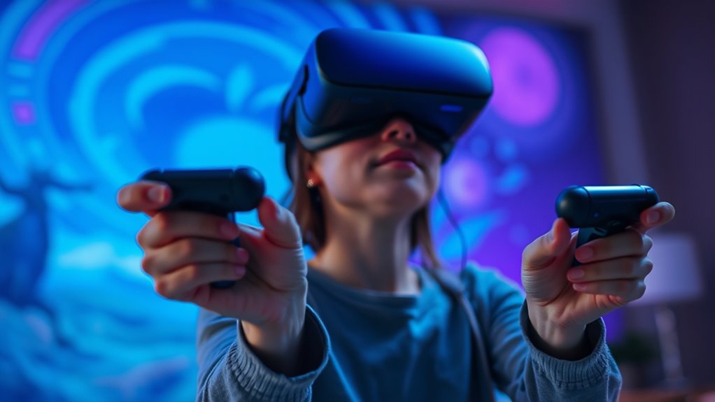 playing games with vr