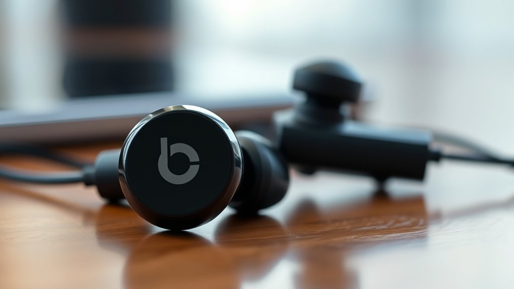 power on beats earbuds