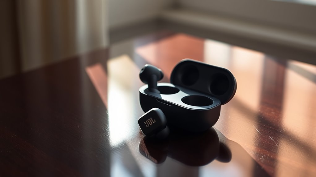 power on jbl earbuds