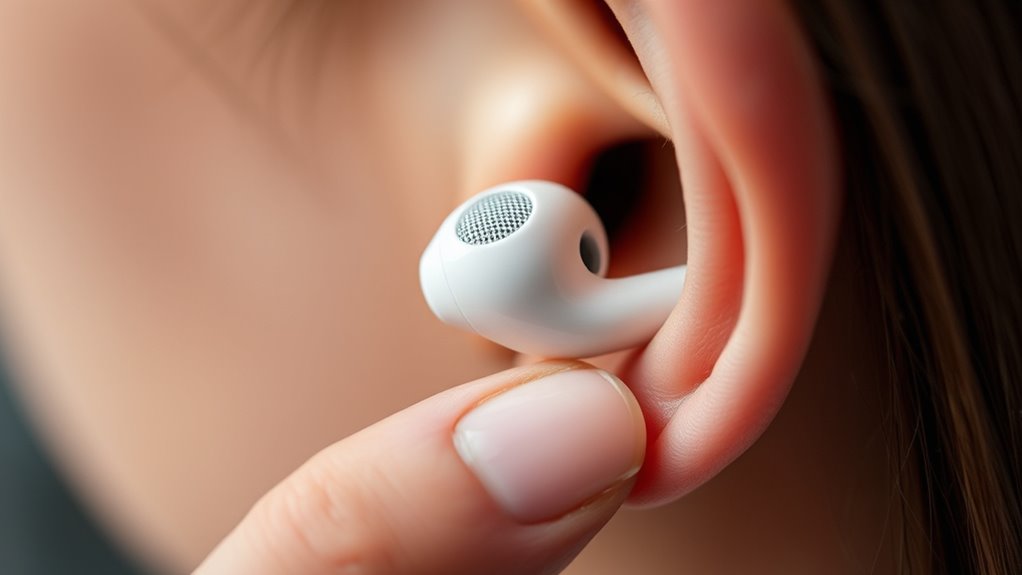 properly place earbuds securely