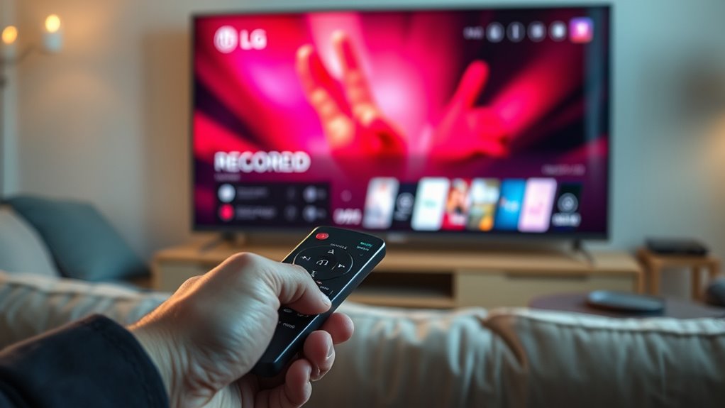 recording on lg smart tv