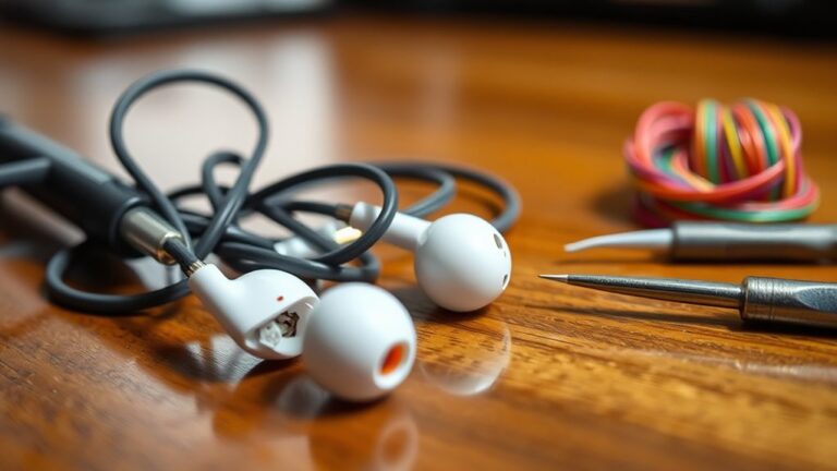 repairing damaged earbuds effectively