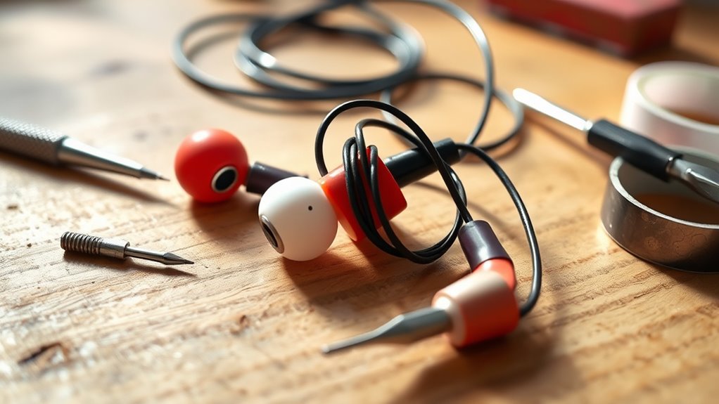 repairing malfunctioning earbuds effectively