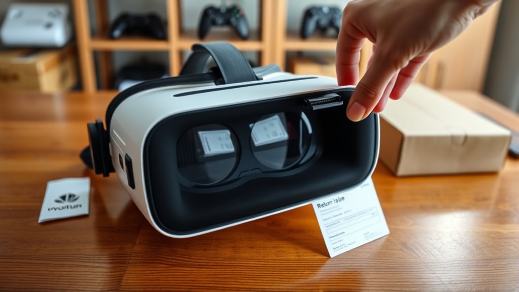 returning your vr headset