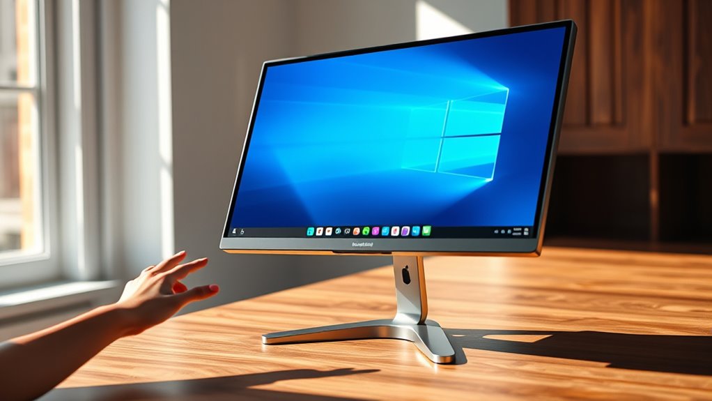 rotate computer monitor screen