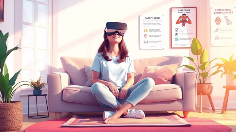 safe vr headset usage