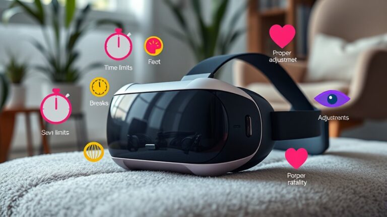 safe vr headset usage