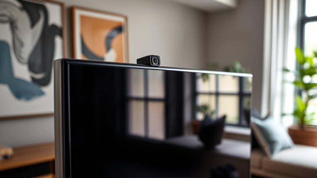 samsung smart tv camera location