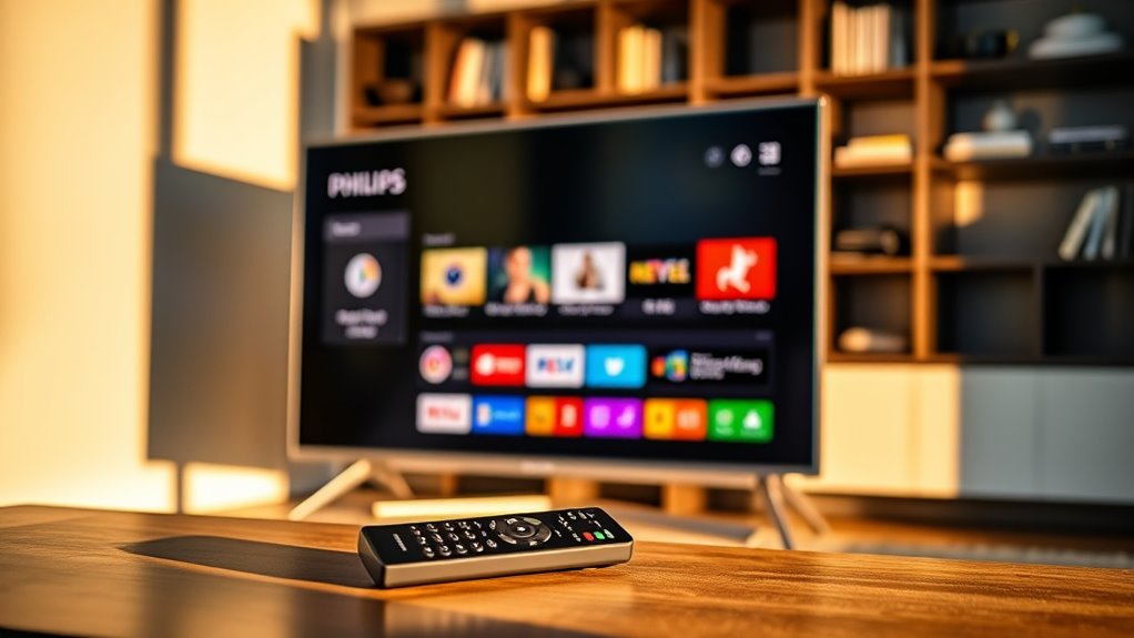 scan channels philips tv