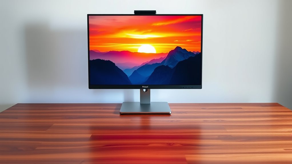 screen for visual display