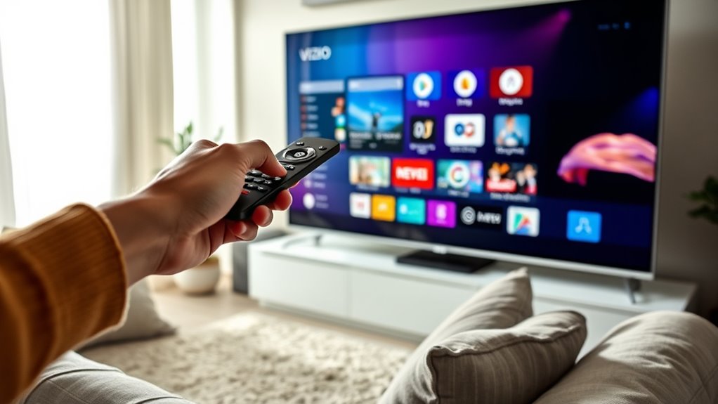 search internet vizio smart tv