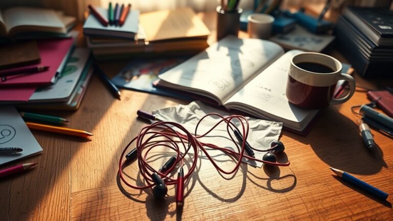 searching for lost earbuds