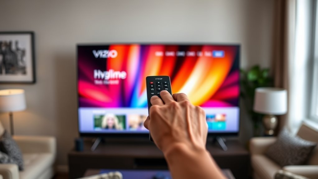 searching internet on vizio