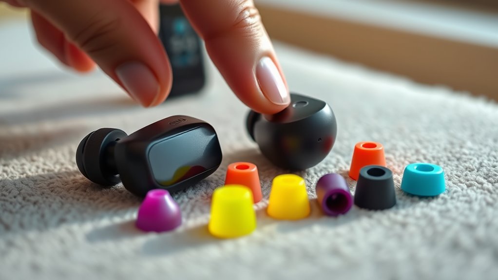 secure earbuds for comfort