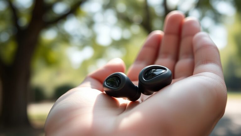 secure earbuds in place