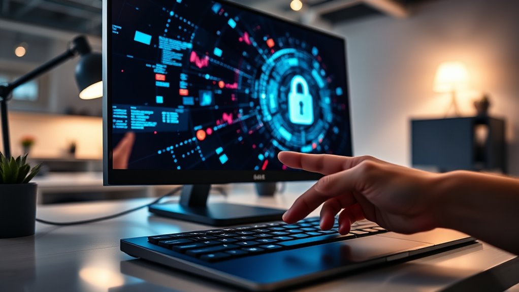 secure your computer screen