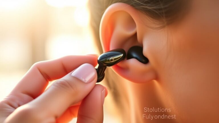 secure your earbuds properly