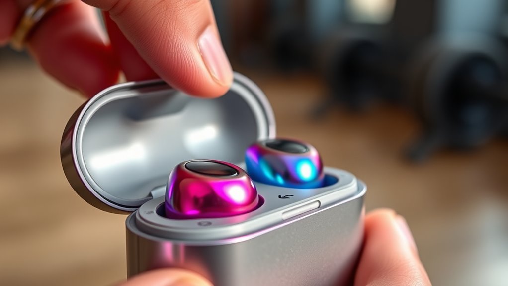 secure your earbuds properly