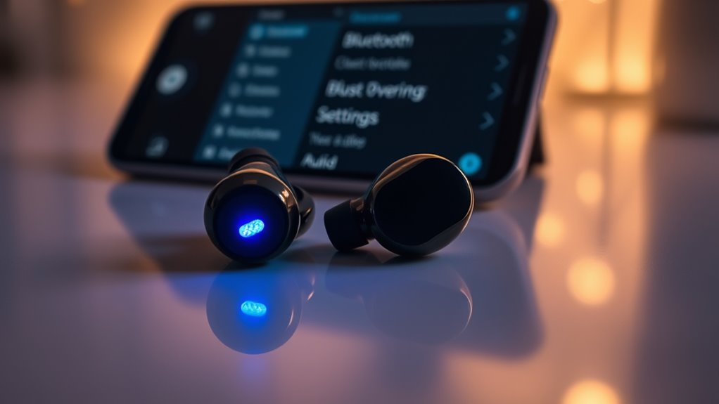 set earbuds to pairing
