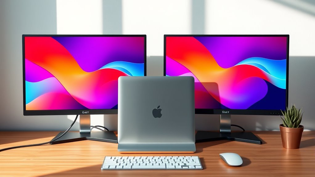 set up dual displays